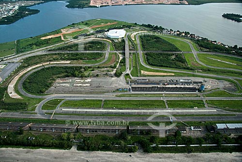 Assunto: Vista aérea do Autódromo Internacional Nelson Piquet, conhecido como Autódromo de Jacarepaguá / Local: Rio de Janeiro - RJ - Brasil / Data: Outubro de 2009 