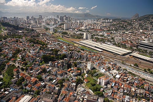  Assunto: Vista aérea da Cidade Nova / Local: Rio de Janeiro - RJ - Brasil / Data: Março de 2005 