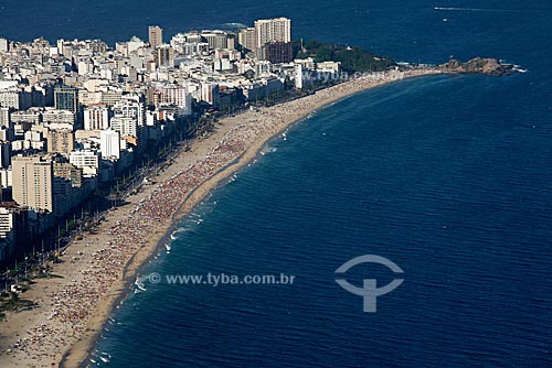  Vista de Ipanema e do Arpoador de cima do Morro Dois Irmãos  - Rio de Janeiro - Rio de Janeiro - Brasil