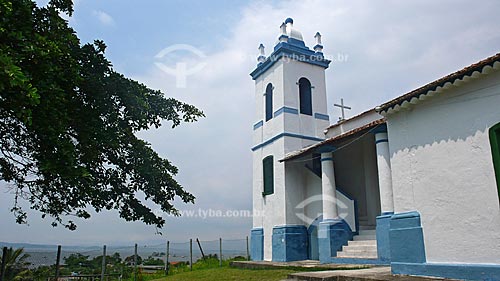 Igreja de Nossa Senhora da Guia de Pacobaíba, segundo o IPAHB foi concluída em fins do século 17 e início do século 18   - Mauá - Rio de Janeiro - Brasil