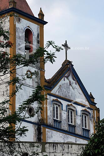  Igreja de São Nicolau do Suruí, construída entre 1710 e 1712, século 18, erguida no alto de um morro localizado à margem do Rio Suruí, o único dos portos fluviais do período colonial ainda ativo  - Magé - Rio de Janeiro - Brasil