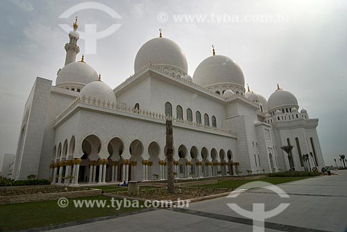  Assunto: Grande Mesquita de Abu Dhabi - Mesquita Sheik Zayed Bin Sultan Al Nathyan  / Local:  Abu Dabi - Emirados Árabes Unidos  / Data: 01/2009 