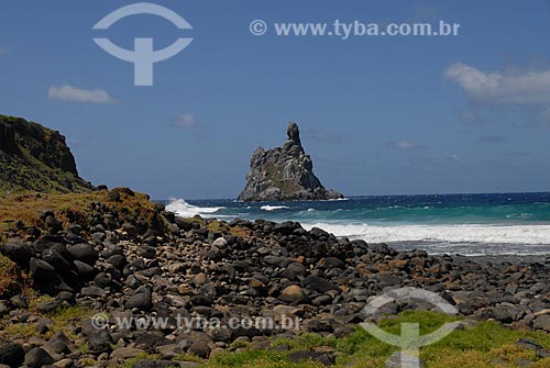  Assunto: Praia da Atalaia e Morro do Frade  / Local:  Arquipélago de Fernando de Noronha - Pernambuco (PE)  / Data: 2009 