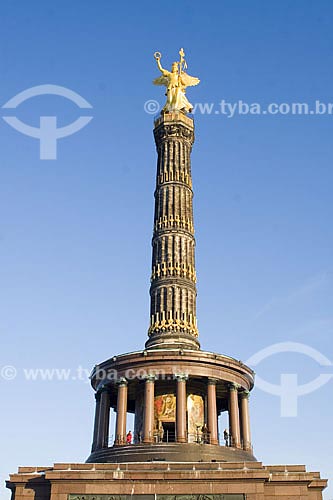  Assunto: Coluna da Vitória (Siegessäule)  / Local:  Berlim - Alemanha  / Data: 11/01/2009 
