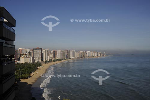  Assunto: Vista da praia de Iracema / Local: Fortaleza -  Ceará - Brasil / Data: 04/2009 