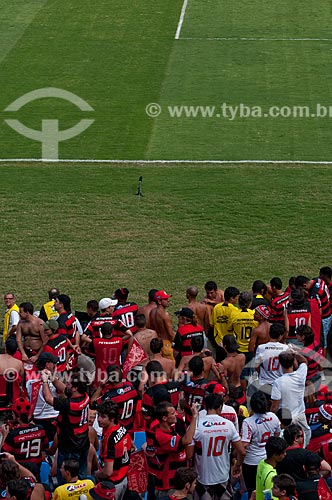  Assunto: Torcedores no Jogo final do Campeonato Brasileiro de 2009 Grêmio x Flamengo / Local: Maracanã - RJ / Data: 06/12/2009 