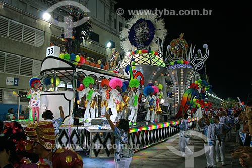  Assunto: Desfile do Grupo Especial das Escolas de Samba do Rio de Janeiro no Carnaval 2010 - Vila Isabel  / Local:  Rio de Janeiro - RJ - Brasil  / Data: 15/02/2010 