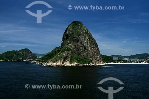  Assunto: Vista aérea do Pão de Açucar e da boca da barra da Baía de Guanabara / Local: Rio de Janeiro - RJ - Brasil / Date: 11/2009 