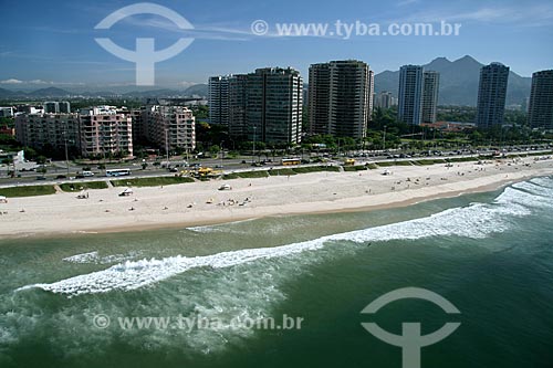  Assunto: Vista aérea da Barra da Tijuca  / Local:  Rio de Janeiro - RJ - Brasil  / Data: 11/2009 