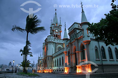  Assunto: Castelo da Ilha Fiscal, construído em estilo gótico-provençal  / Local:  Rio de Janeiro - RJ - Brasil  / Data: 11/2009 