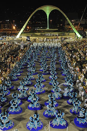  Assunto: Desfile da Escola de Samba Unidos de Vila Isabel  / Local:  Rio de Janeiro - RJ - Brasil  / Data: 02/2010 