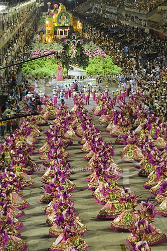  Assunto: Desfile da Escola de Samba Estação Primeira de Mangueira  / Local:  Rio de Janeiro - RJ - Brasil  / Data: 02/2010 