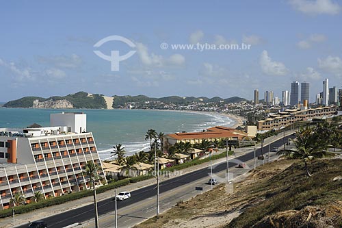  Assunto: Avenida Vis Costeira e Praia de Ponta Negra / Local: Natal, Rio Grande do Norte, Brasil / Data: outubro 2009 
