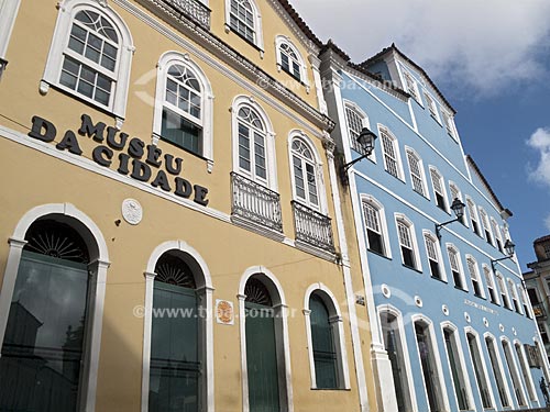  Assunto: Fachada do Museu da Cidade e da Fundação Casa de Jorge Amado  / Local:  Salvador - Bahia (BA) - Brasil  / Data: 07/2009 