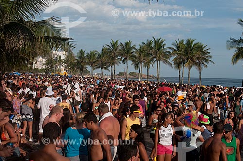  Assunto: Bloco de carnaval de rua Banda de Ipanema  / Local:  Ipanema - Rio de Janeiro - RJ - Brasil  / Data: 13/02/2010 