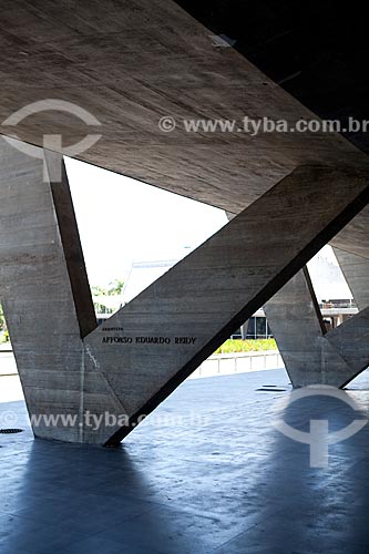  Assunto: Museu de Arte Moderna - MAM - idealizado pelo arquiteto Affonso Eduardo Reidy  / Local:  Rio de Janeio - RJ - Brasil  / Data: 05/02/2010 