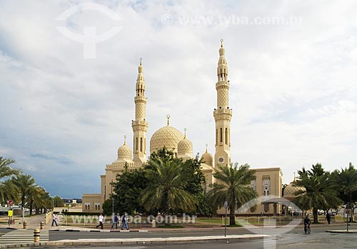  Assunto: Fachada da Mesquita de Jumeirah  / Local:  Dubai - Emirados Árabes  / Data: Janeiro 2009 