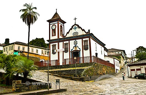  Assunto: Igreja de São Francisco de Assis  / Local:  Diamantina - Minas Gerais - MG - Brasil  / Data: 12/2008 