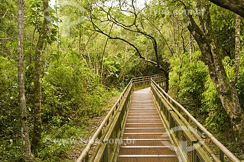  Assunto: Passarela no Parque Nacional do Iguaçu - o parque foi declarado Patrimônio Natural da Humanidade pela UNESCO  / Local: Argentina  / Data: 09/06/2009 