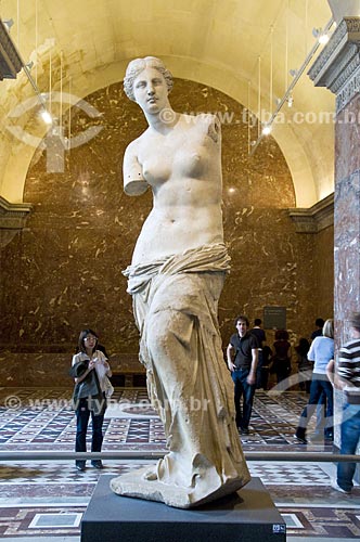  Assunto:Vênus de Milo no Museu do Louvre / Local: Paris -  França / Data: 14/09/2009
Venus de Milo, Louvre Museum interior, Paris, France. 