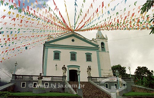  Assunto: Igreja da Matriz de Nossa Senhora da Ajuda / Local: Ilhabela - São Paulo (SP) - Brasil / Data: 05/2004
  