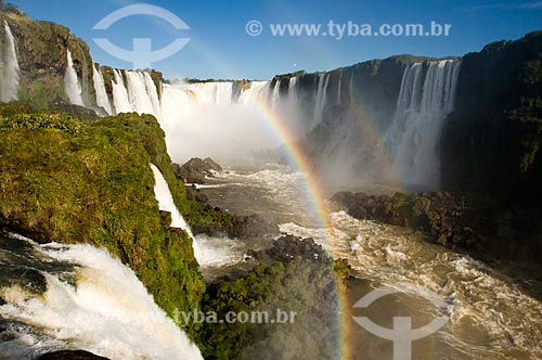  Assunto: Vista das Cataratas do Iguaçu, no Parque Nacional do Iguaçu  / Local:  Foz do Iguaçu - Paraná - PR - Brasil  / Data: 06/2009 