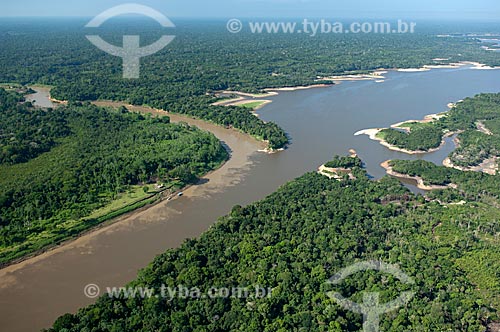  Assunto: Encontro dos rios Igapó-açu e Madeirinha  / Local:  Amazonas (AM) - Brasil  / Data: 11/2007 