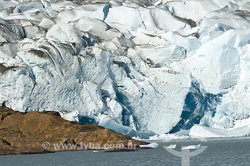  Assunto: Vista do Glaciar Viedma no Parque Nacional Los Glaciares El Chalten - Província de Santa Cruz / Local: El Chalten - Província de Santa Cruz - Argentina - América do Sul / Data: 02/2010 