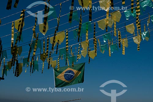  Assunto: Morro do Cantagalo durante a Copa do Mundo de 2010  / Local: Rio de Janeiro - RJ - Brasil  / Data: 06/2010 