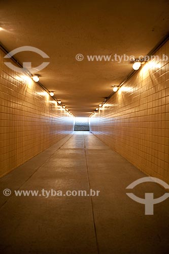  Assunto: Corredor de acesso ao campo de futebol do Estádio Jornalista Mário Filho -  Maracanã  / Local:  Rio de Janeiro - RJ - Brazil  / Data: 09/06/2010 