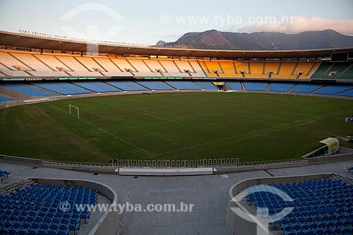  Assunto: Interior do Estádio Jornalista Mário Filho - Maracanã  / Local:  Rio de Janeiro - RJ - Brazil  / Data: 09/06/2010 