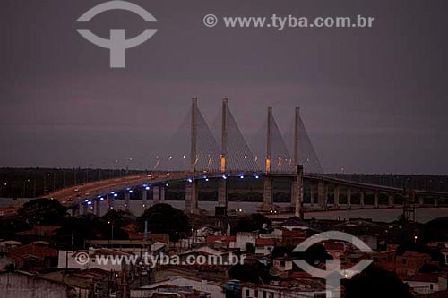  Assunto: Ponte Governador João Alves que liga Aracaju e Ilha de Santa Luzia  / Local:  Aracaju - Sergipe (SE) - Brasil  / Data: 07/2010 