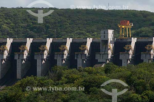  Assunto: Usina Hidrelétrica de Xingó no rio São Francisco - CHESF: Companhia Hidrelétrica do São Francisco.  / Local:  Xingó - Alto Sertão de Sergipe (SE) - Brasil  / Data: 07/2010 
