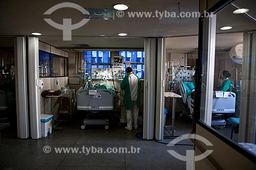  Assunto: Hospital de Bonsucesso, unidade de pós-operatório cardíaco  / Local:  Bonsucesso - Rio de Janeiro - RJ  / Data: 08/2010 