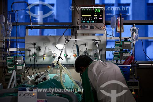  Assunto: Hospital de Bonsucesso, unidade de pós-operatório cardíaco  / Local:  Bonsucesso - Rio de Janeiro - RJ  / Data: 08/2010 
