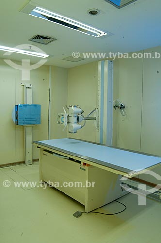  Assunto: Sala de raio x do INCA III - Instituto Nacional do Câncer  / Local:  Vila Isabel, RJ  / Data: 09-2010 