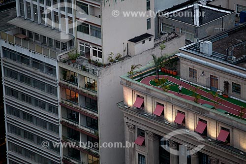  Assunto: Pista de corrida em terraço de prédio  / Local:  São Paulo  / Data: 10/2010 