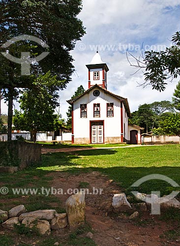  Assunto: Igreja de Nossa Senhora do Rosário na antiga Estrada Real (entre Serro e Diamantina)  / Local:  Minas Gerais - MG - Brasil  / Data: 12/ 2009 