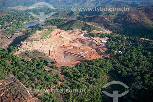  Assunto: Obras da empresa canedense Colossus para extração de ouro de Serra Pelada  / Local:  Serra Pelada - Pará  - Brasil  / Data: 10/2010 