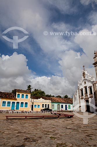  Assunto: Casario e parte do conjunto Arquitetônico Conventual Franciscano de Santa Maria Madalena em Marechal Deodoro, Patrimônio Nacional, fundada em 1611, primeira capital de Alagoas  / Local:  Alagoas - AL   / Data: 2011 