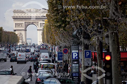  Assunto: Arco do Triunfo  / Local:  Paris - França  / Data: 10/2011 