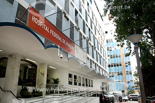  Assunto: Fachada do Hospital Federal de Ipanema  / Local:  Ipanema - Rio de Janeiro - RJ  / Data: 10/2010 