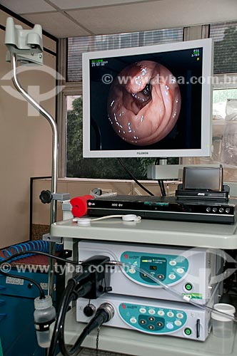  Assunto: Aparelho de videoendoscopia no Hospital Federal de Ipanema / Local: Ipanema - Rio de Janeiro - RJ - Brasil  / Data: 10/2010 