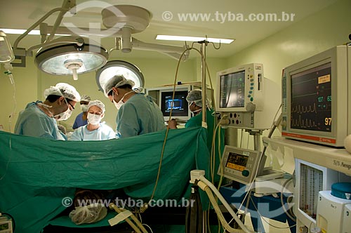  Assunto: Hospital Federal de Ipanema - centro cirúrgico - Ginecologia - procedimento de videolaparoscopia diagnóstica.  / Local: Hospital Federal de Ipanema - Rio de Janeiro - RJ / Data: 10/2010 