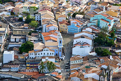  Assunto: Vista aérea do Pelourinho, no Centro Histórico de Salvador  / Local:  Bahia - BA  / Data: 01/2011 