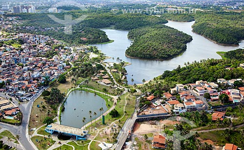  Assunto: Vista aérea do parque de Pituaçu  / Local:  Salvador - Bahia - BA  / Data: 01/2011 