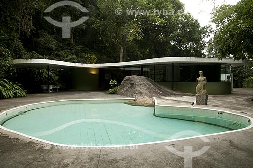  Assunto: Casa das Canoas - Casa de Oscar Niemeyer  / Local:  São Conrado - Rio de Janeiro - RJ  / Data: 2010 