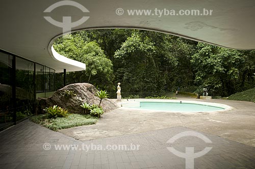  Assunto: Casa das Canoas - Casa de Oscar Niemeyer  / Local:  São Conrado - Rio de Janeiro - RJ  / Data: 2010 