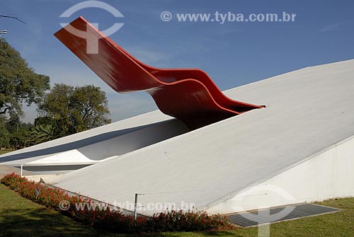 Assunto: Auditório Ibirapuera - Projeto de Oscar Niemeyer  / Local:  Parque do Ibirapuera - São Paulo - SP  / Data: 01/2010 