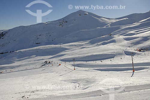  Assunto: Estação de Esqui em Vale Nevado  / Local:  Chile  / Data: 2008 